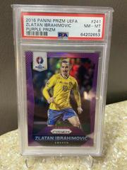 Zlatan Ibrahimovic [Purple Prizm] Soccer Cards 2016 Panini Prizm UEFA Prices