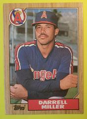Darrell Miller #337 Baseball Cards 1987 Topps Tiffany Prices