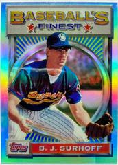 B. J. Surhoff [Refractor] Baseball Cards 1993 Finest Prices