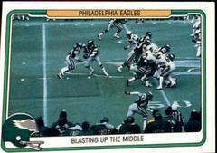 Philadelphia Eagles [Blasting Up the Middle] #41 Football Cards 1982 Fleer Team Action Prices