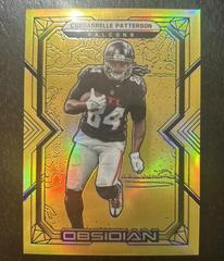 Cordarrelle Patterson [Gold Flood] #10 Football Cards 2022 Panini Obsidian Prices