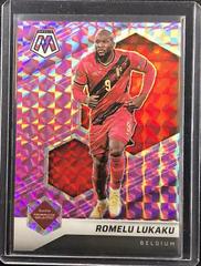Romelu Lukaku [Purple Mosaic] Soccer Cards 2021 Panini Mosaic Road to FIFA World Cup Prices