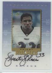 Priest Holmes Football Cards 1999 Panini Score Supplemental Inscriptions Prices