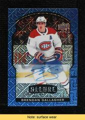 Brendan Gallagher [Blue Line Autograph] Hockey Cards 2020 Upper Deck Allure Prices