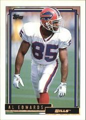 Al Edwards Football Cards 1992 Topps Gold Prices