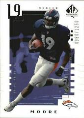 Muneer Moore #106 Football Cards 2000 SP Authentic Prices