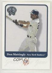 Don Mattingly Baseball Cards 2001 Fleer Greats Prices