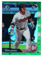 Jake Bauers [Green Refractor] #3 Baseball Cards 2019 Bowman Chrome Prices