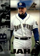 John Jaha Baseball Cards 1997 Pinnacle Inside Prices