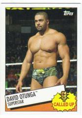 David Otunga #2 Wrestling Cards 2015 Topps Heritage WWE NXT Called Up Prices