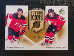 Dawson Mercer, Alexander Holtz [Limited] Hockey Cards 2021 SP Authentic Future Icons Prices