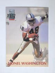 Lionel Washington #48 Football Cards 1992 Pro Set Power Prices