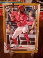 Jo Adell [Gold] #10 Baseball Cards 2021 Bowman Prices