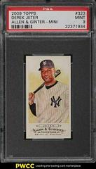 Derek Jeter [Mini] #323 Baseball Cards 2009 Topps Allen & Ginter Prices