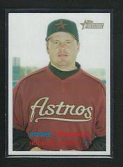 Roger Clemens [Red Shirt] #200 Baseball Cards 2006 Topps Heritage Prices