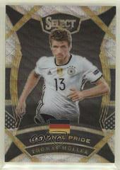 Thomas Muller #24 Soccer Cards 2016 Panini Select National Pride Prices