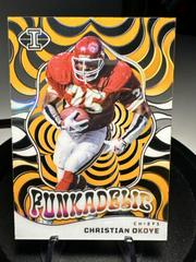 Christian Okoye [Orange] #3 Football Cards 2023 Panini Illusions Funkadelic Prices