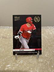 Shohei Ohtani Baseball Cards 2019 Topps Now Moment of the Year Prices
