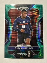 Kylian Mbappe [Breakaway Green] Soccer Cards 2022 Panini Prizm World Cup Prices