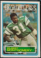 Wilbert Montgomery #144 Football Cards 1983 Topps Prices