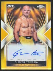 Glover Teixeira [Gold Refractor] #MEA-GTE Ufc Cards 2024 Topps Chrome UFC Main Event Autograph Prices