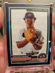 Sebastian Norman [USA Flag] #36 Baseball Cards 2023 Panini Stars & Stripes USA Prices