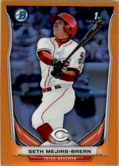 Seth Mejias Brean [Blue Refractor] #36 Baseball Cards 2014 Bowman Chrome Mini Prices