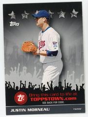 Justin Morneau #TTT12 Baseball Cards 2009 Topps Toppstown Prices