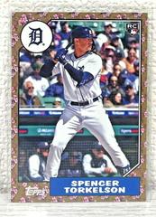 Spencer Torkelson [Gold] Baseball Cards 2022 Topps Japan Edition 1987 Cherry Tree Prices