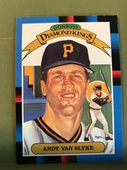 Andy Van Slyke #18 Baseball Cards 1987 Donruss Diamond Kings Prices