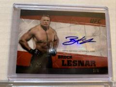 Brock Lesnar [Red] Ufc Cards 2010 Topps UFC Knockout Autographs Prices