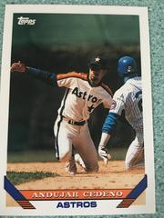 Andujar Cedeno Baseball Cards 1993 Topps Prices