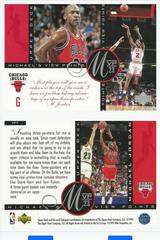Michael Jordan #VP7 Basketball Cards 1996 Upper Deck Jordan's Viewpoints Prices