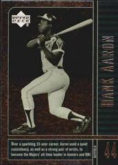 Hank Aaron Baseball Cards 2000 Upper Deck Legends Prices