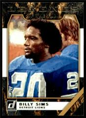 Billy Sims #LF 13 Football Cards 2019 Donruss Legends of the Fall Prices