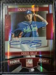 Chris Sale [Autograph] Baseball Cards 2010 Donruss Elite Extra Edition Prices