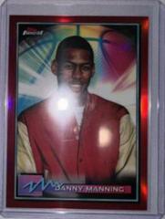 Danny Manning [Red Refractor] Basketball Cards 2021 Topps Finest Prices