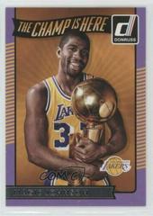 Magic Johnson Basketball Cards 2016 Panini Donruss the Champ Is Here Prices