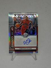 Christian Koloko #18 Basketball Cards 2022 Panini Contenders Optic Up and Coming Autograph Prices