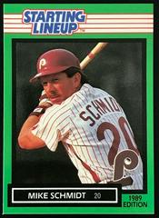 Mike Schmidt Baseball Cards 1989 Kenner Starting Lineup Prices
