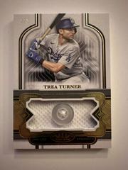 Trea Turner #T1UB-TT Baseball Cards 2023 Topps Tier One Uniform Button Relics Prices