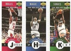 Jordan/Hardaway/Kemp Basketball Cards 1996 Collector's Choice Mini Prices