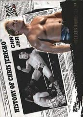 Chris Jericho Wrestling Cards 2010 Topps WWE History Of Prices