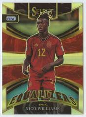 Nico Williams #15 Soccer Cards 2022 Panini Select FIFA Equalizers Prices