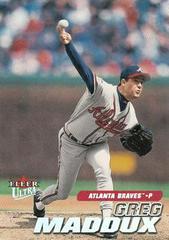 Greg Maddux #22 Baseball Cards 2001 Ultra Prices