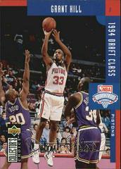 Grant Hill [Silver Signature] Basketball Cards 1994 Collector's Choice Prices