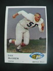 Dan McGrew #140 Football Cards 1961 Fleer Prices