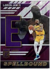 LeBron James [Purple] #39 Basketball Cards 2023 Donruss Elite Spellbound Prices