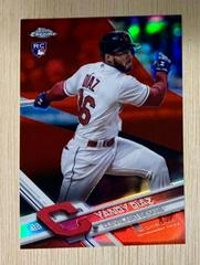 Yandy Diaz [Red Refractor] #HMT13 Baseball Cards 2017 Topps Chrome Update Prices
