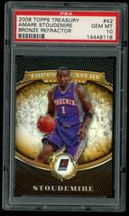 Amare Stoudemire Bronze Refractor Basketball Cards 2008 Topps Treasury Prices